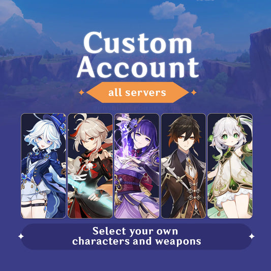 Genshin Impact Custom Starter Account