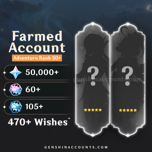 Genshin Impact Double Farmed Account