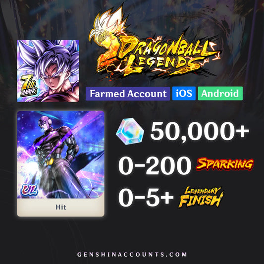 DRAGON BALL LEGENDS UL Hit Account [iOS/Android]