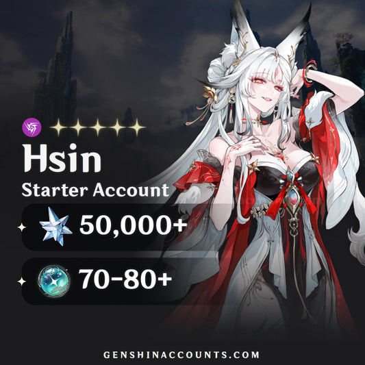 Hsin Account with Astrite - Wuthering Waves