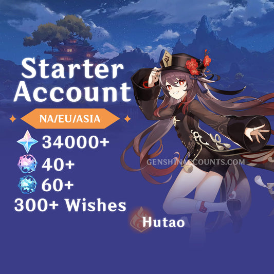 Hutao - AR40+ Genshin Impact Farmed Starter Account