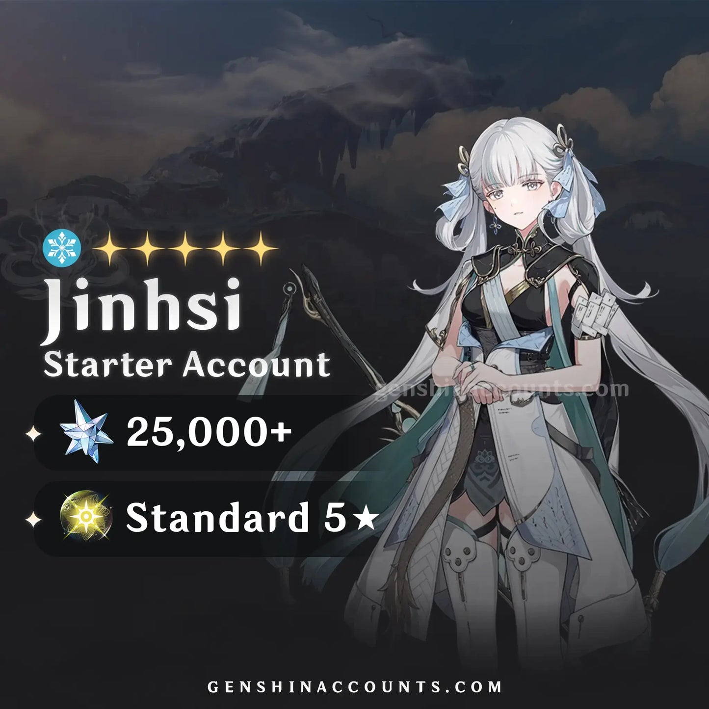 Jinhsi Wuthering Waves Account with Astrites