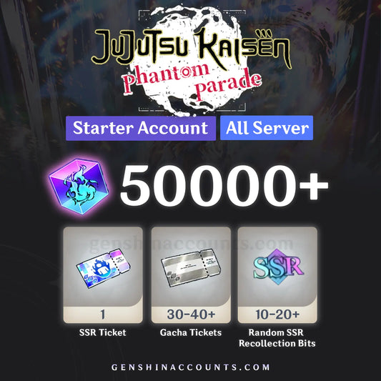 Jujutsu Kaisen Phantom Parade Starter Account (All Server)