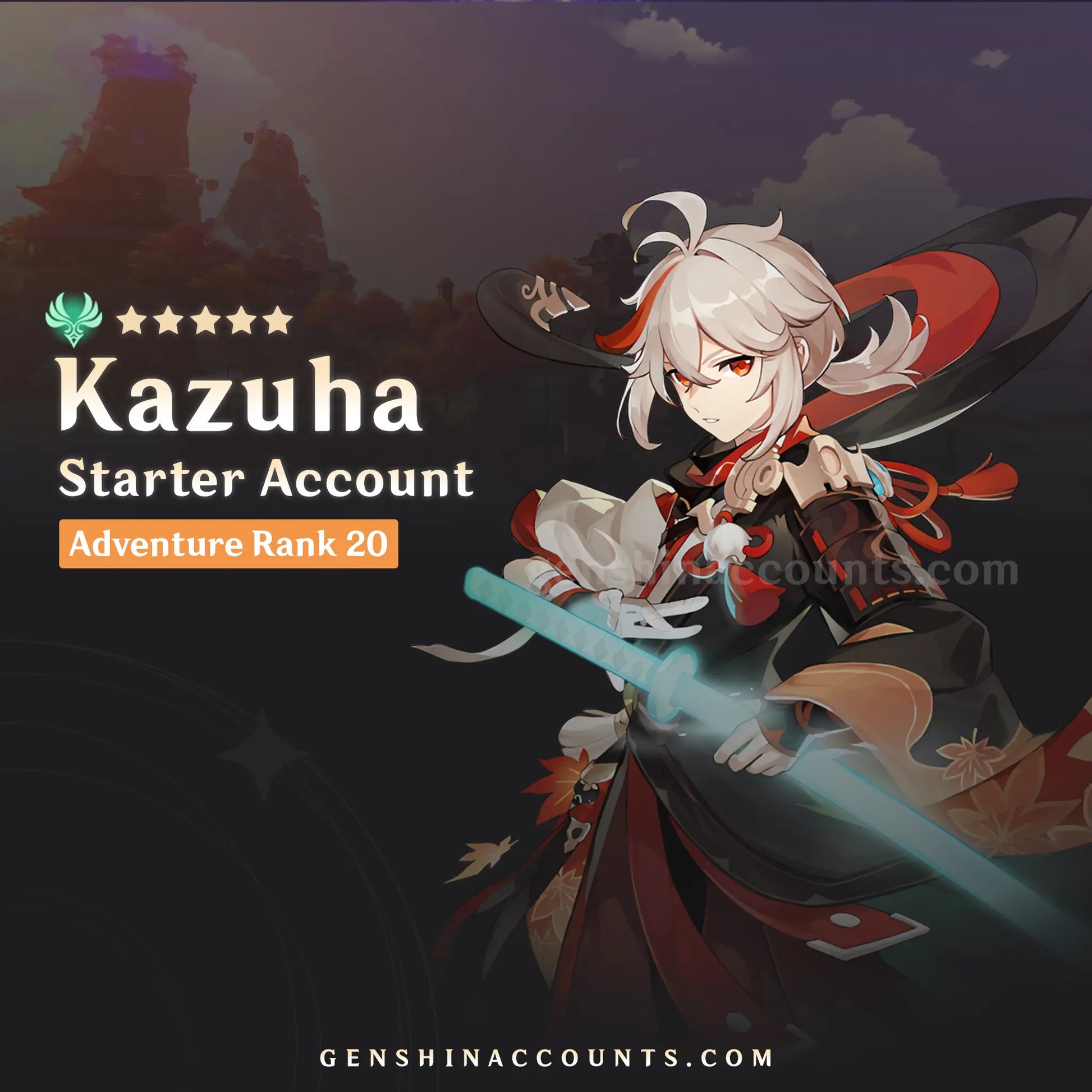 Kazuha Genshin Impact Starter Account