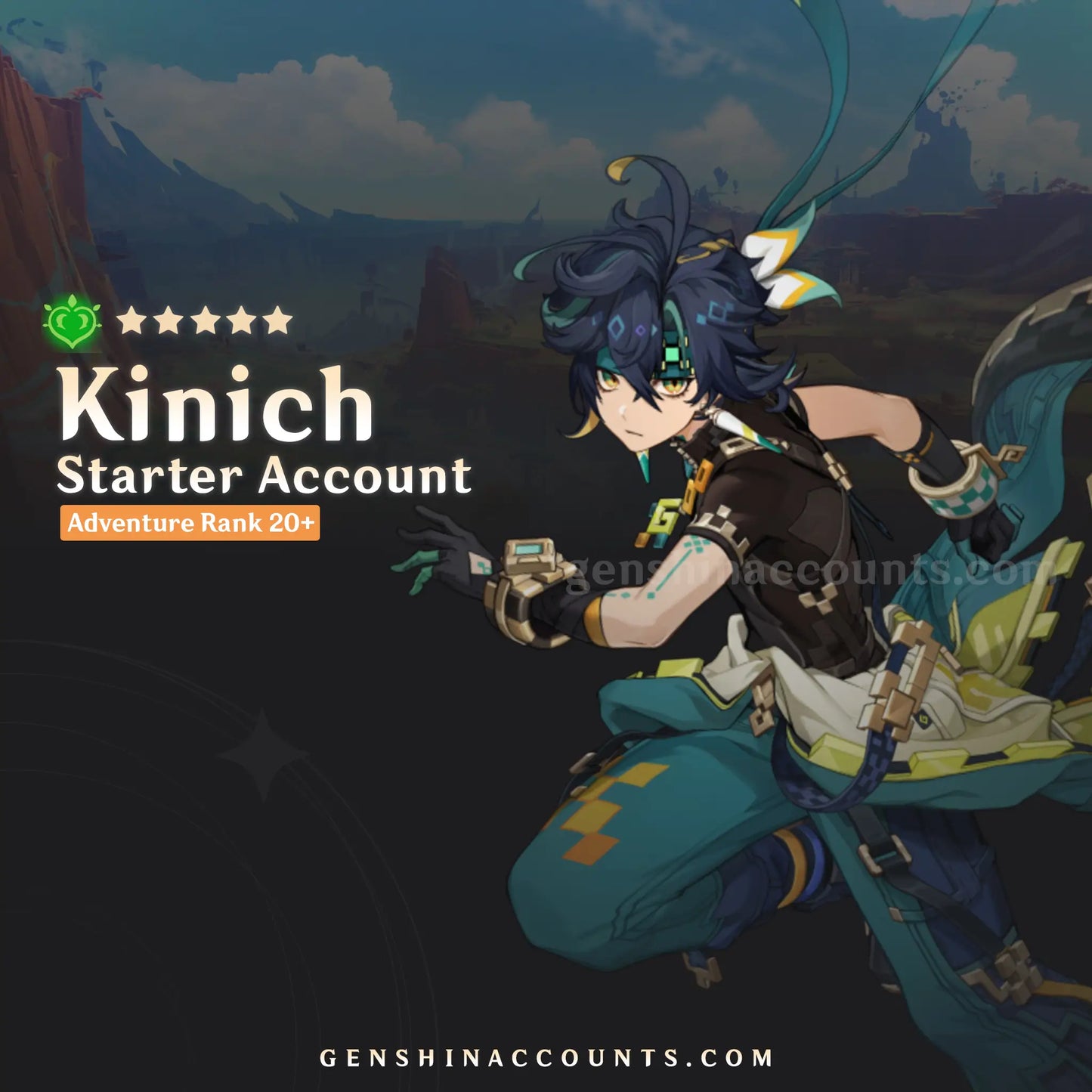 Kinich Genshin Impact Starter Account