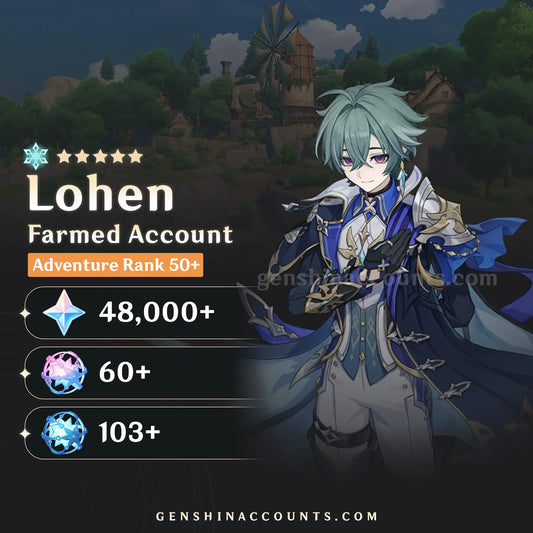 Lohen Genshin Impact Farmed Account