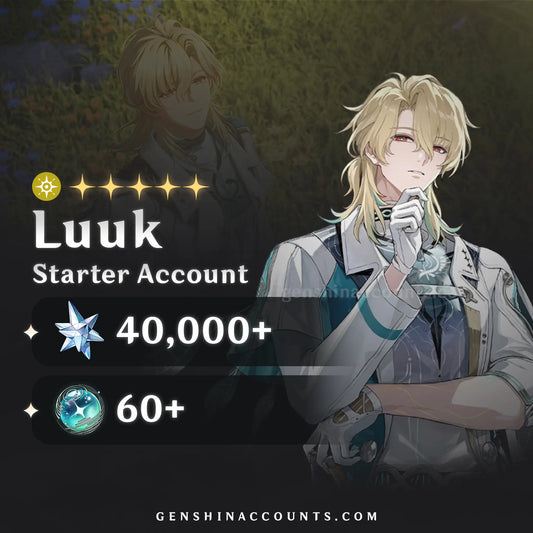 Luuk Account with Astrites - Wuthering Waves