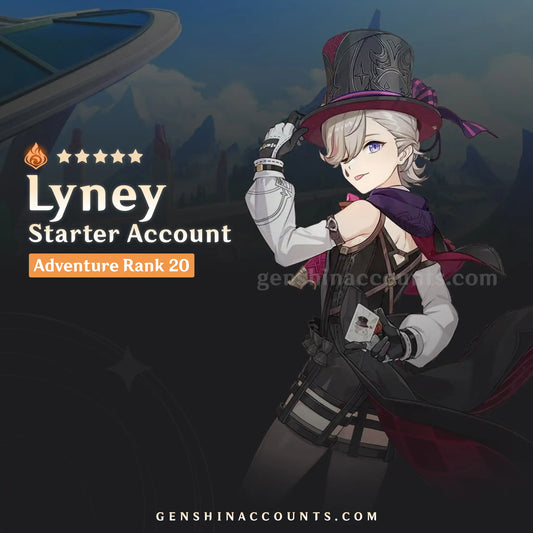 Lyney Genshin Impact Starter Account