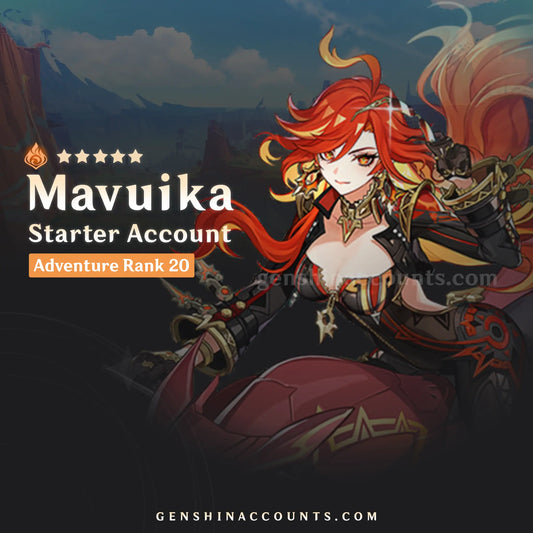 Mavuika Genshin Impact Starter Account