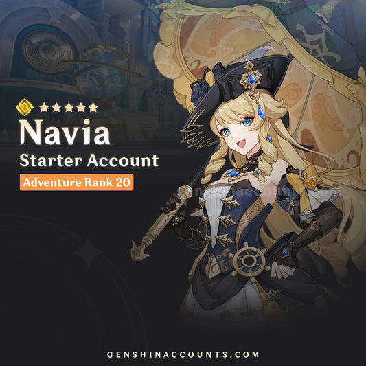 Navia Genshin Impact Starter Account