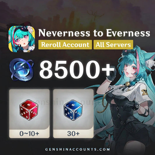 Neverenss to Everness NTE Reroll Account