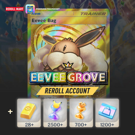 Eevee Grove Pokémon TCG Pocket Account (English)