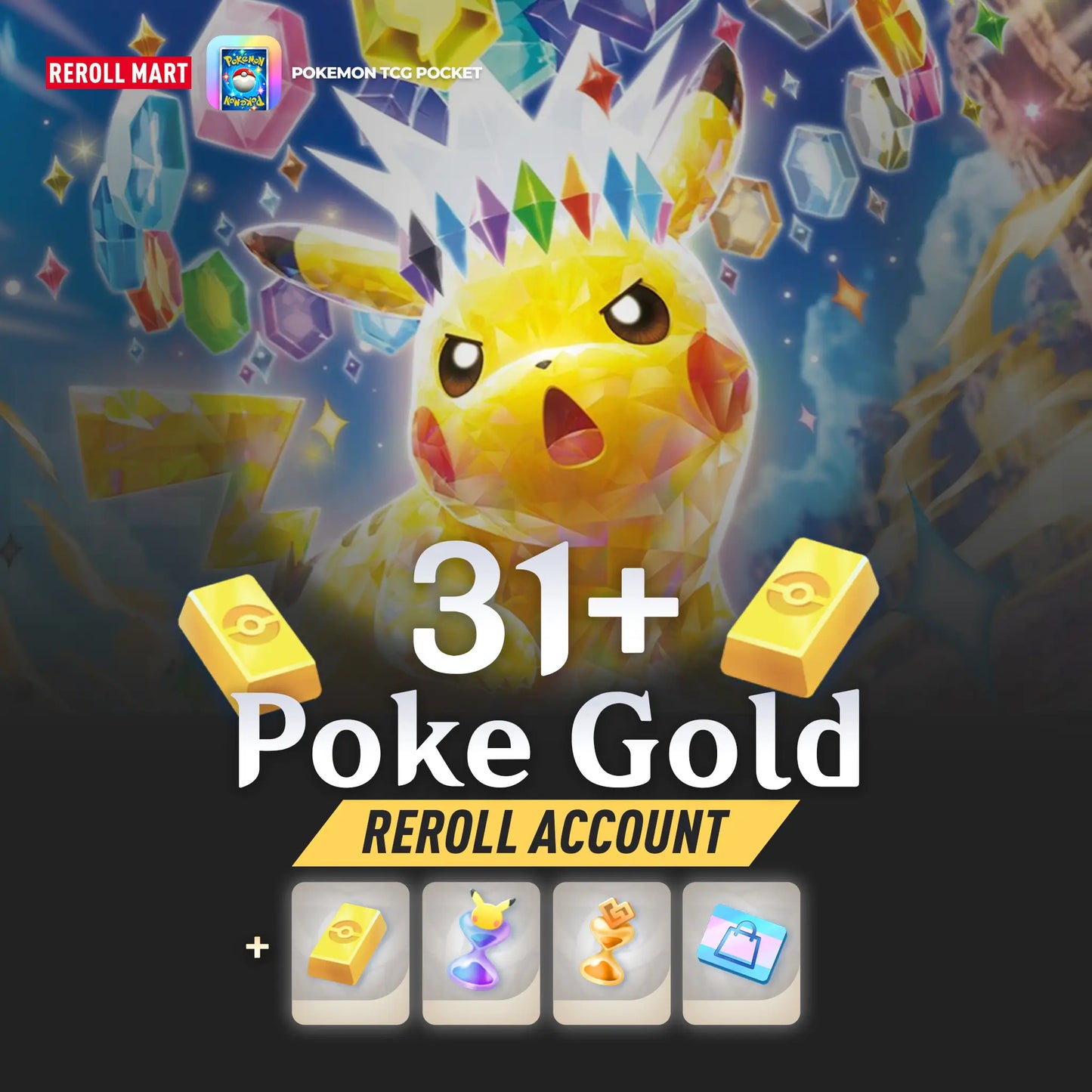 Pokemon TCG Pocket Starter Account (Global)