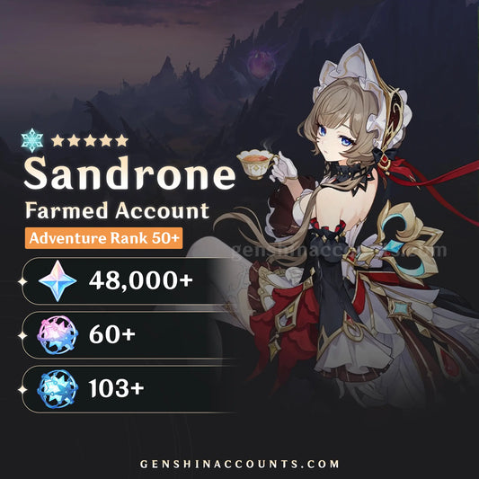 Sandrone Genshin Impact Farmed Account