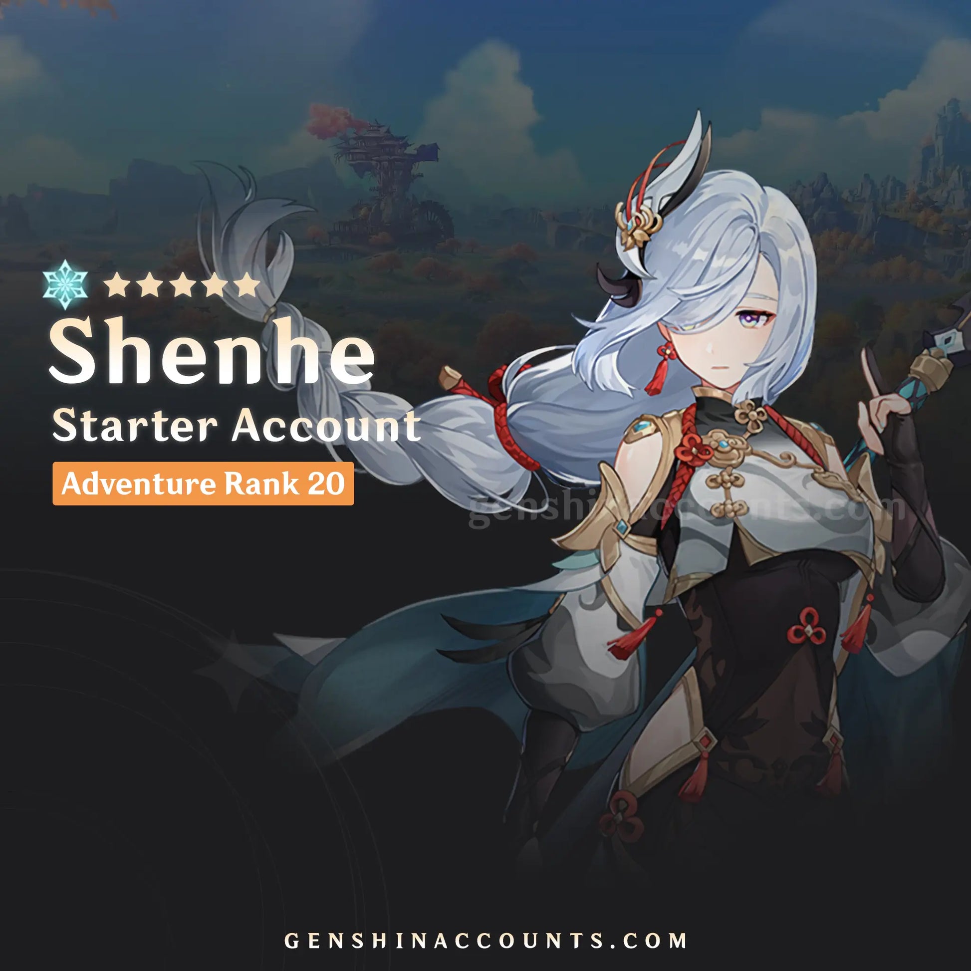 Shenhe Genshin Impact Starter Account