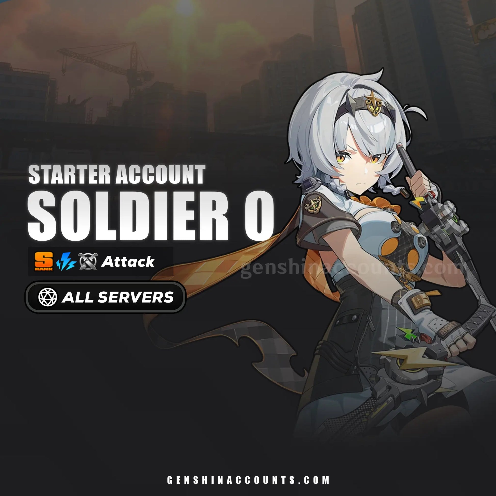 Soldier 0 Anby Starter Account - Zenless Zone Zero