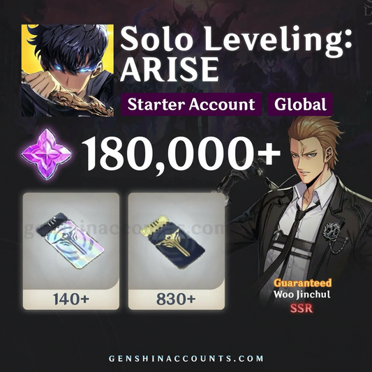 solo leveling arise reroll account
