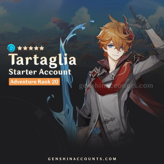 Tartaglia/Childe Genshin Impact Starter Account