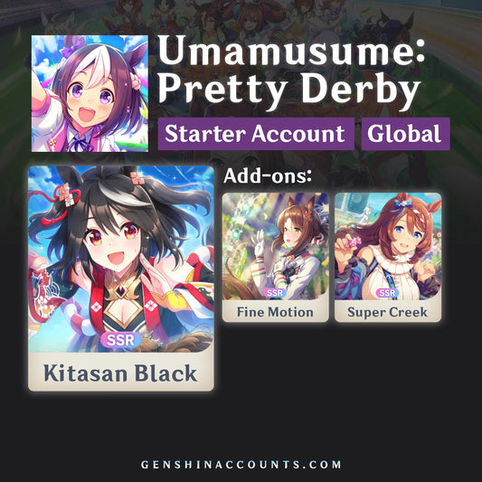 Umamusume: Pretty Derby Kitasan Black Starter Account