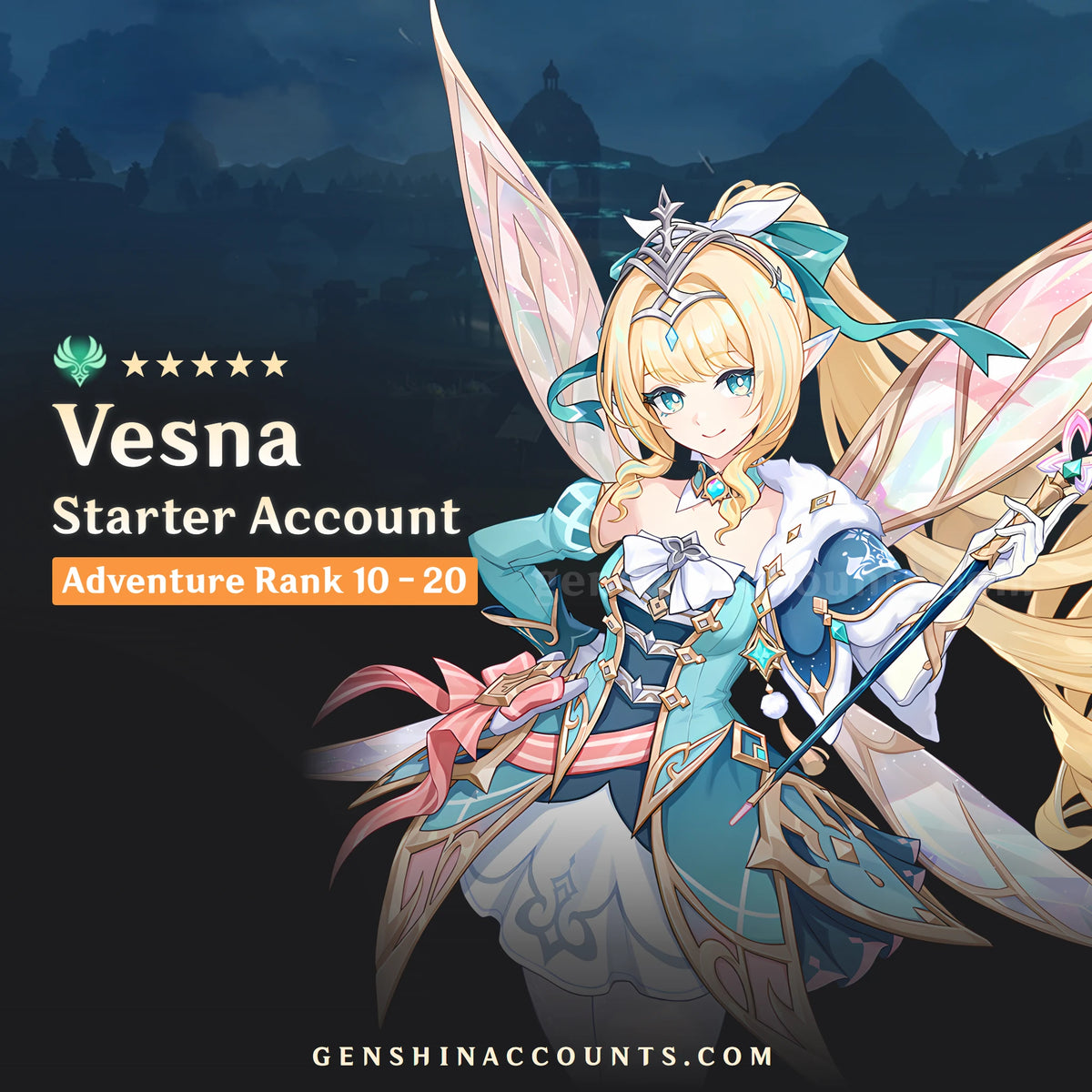 Vesna Genshin Impact Starter Account