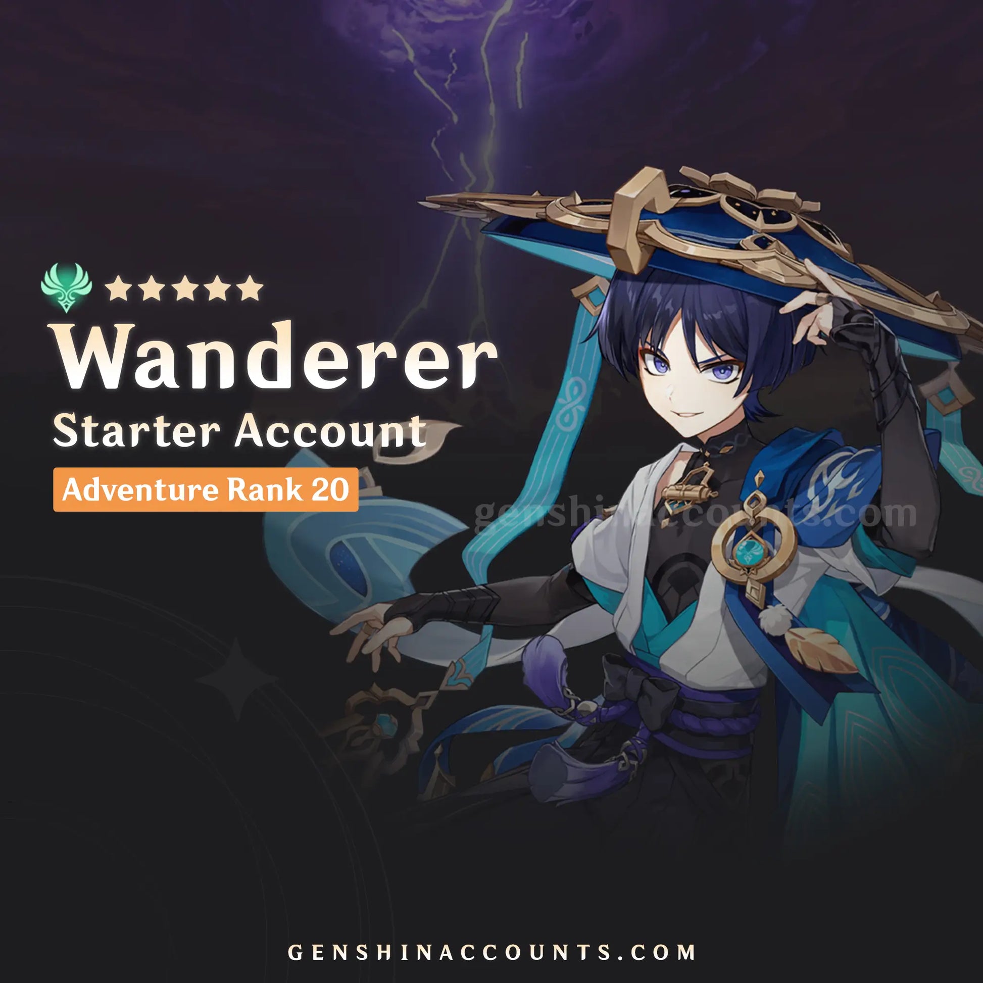 Wanderer Genshin Impact Starter Account