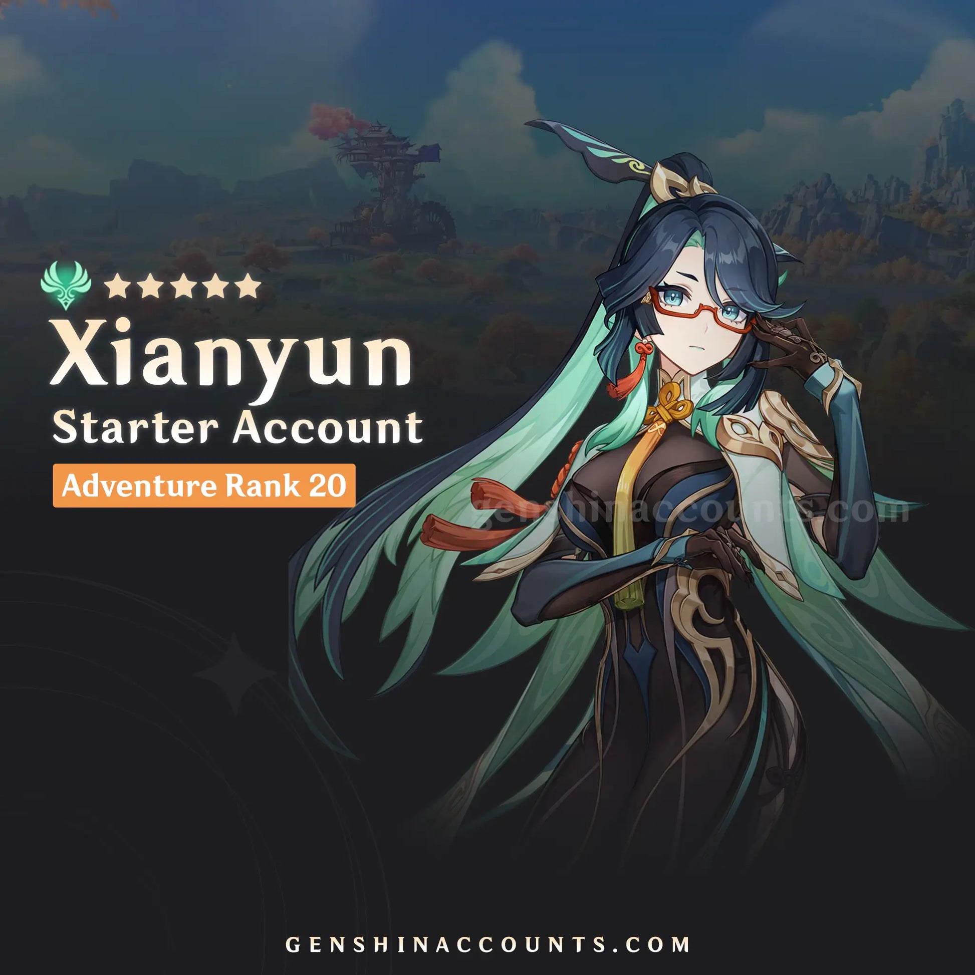 Xianyun Genshin Impact Starter Account