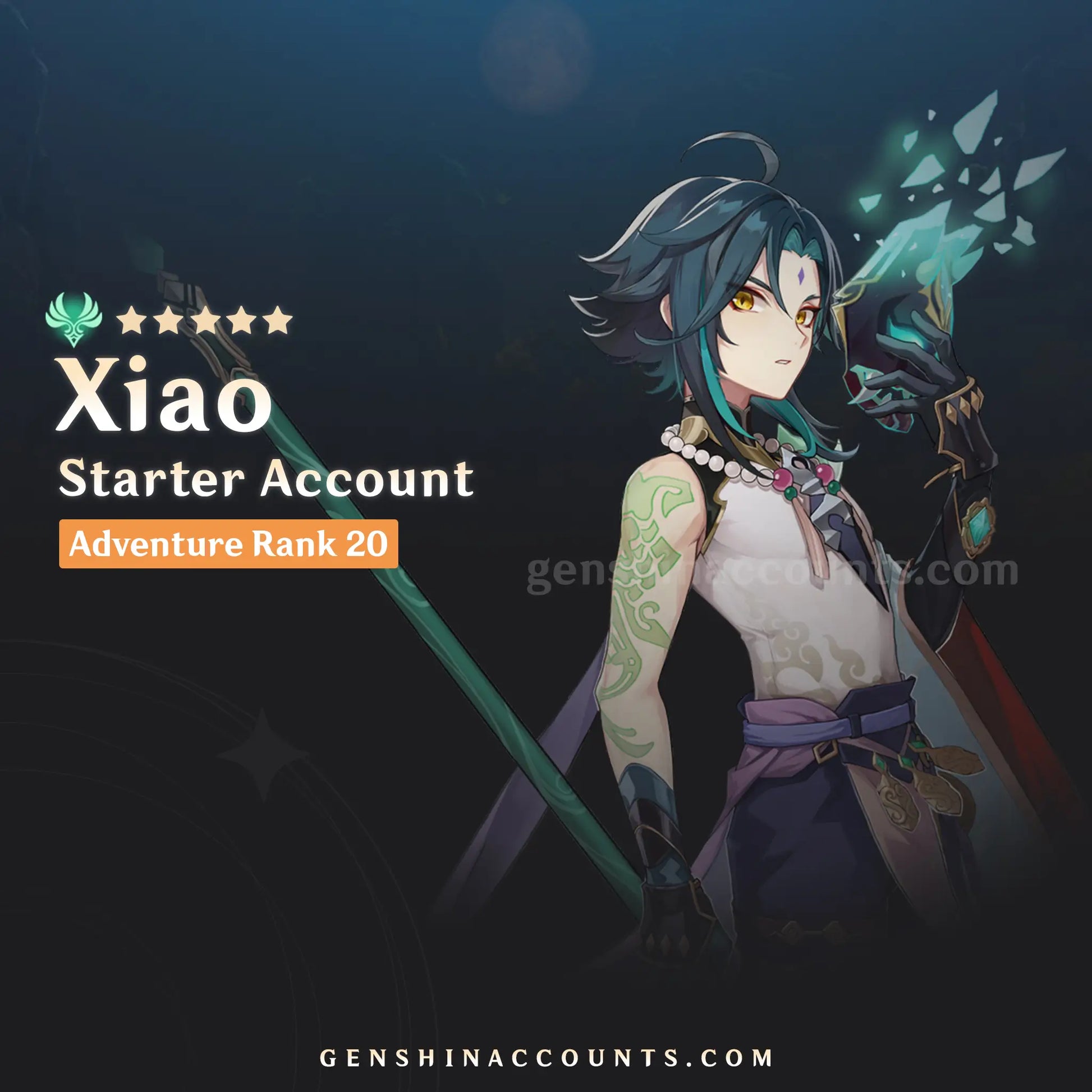 Xiao Genshin Impact Starter Account