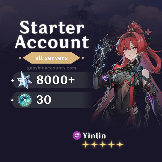 Yinlin with Pulls - Wuthering Waves Farmed Account