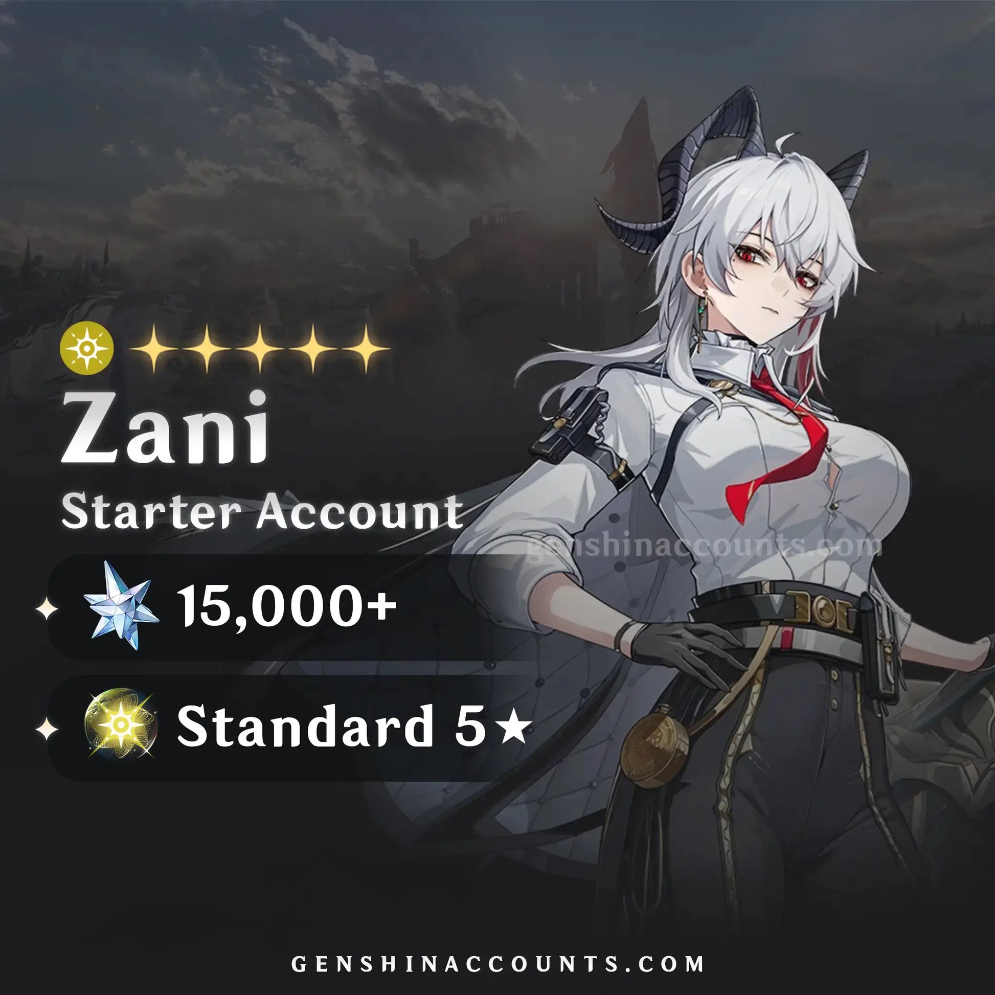 Zani Account with Astrites - Wuthering Waves