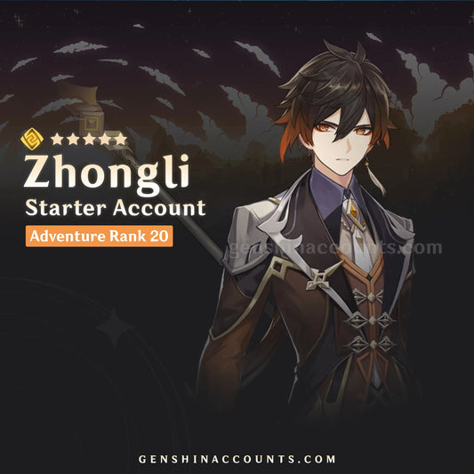 Zhongli Genshin Impact Starter Account