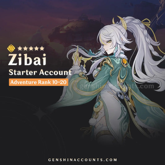 Zibai Genshin Impact Starter Account